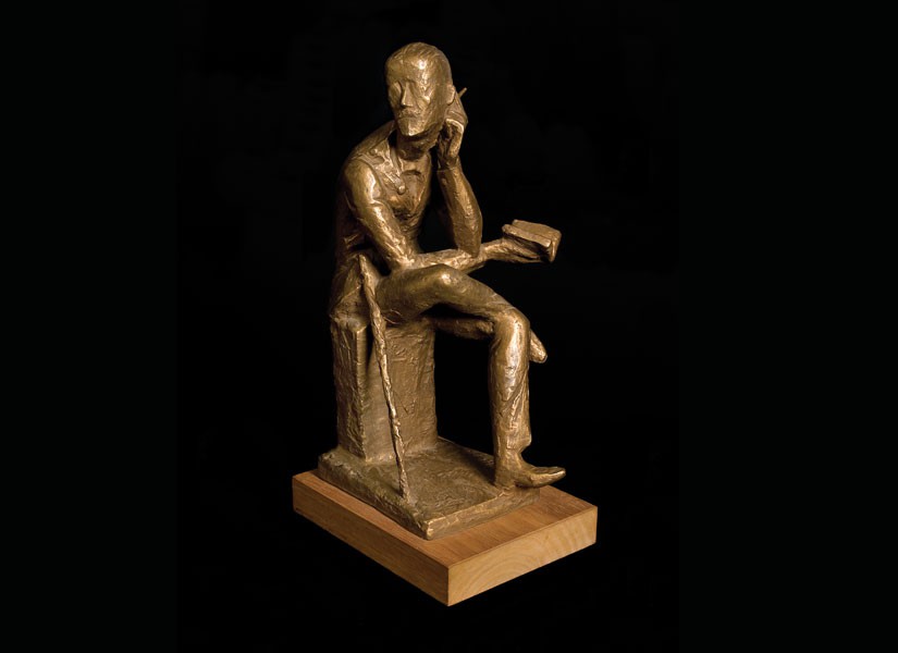 Statuette of James Joyce