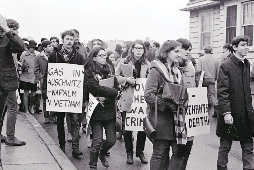 Protesters in 1967